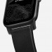 Ремешок кожаный Nomad Modern для Apple Watch 42/44 мм Чёрный с черной фурнитурой