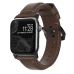 Ремешок Nomad Traditional для Apple Watch 38/40 мм Rustic Brown с черной фурнитурой