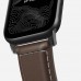 Ремешок Nomad Traditional для Apple Watch 38/40 мм Rustic Brown с черной фурнитурой