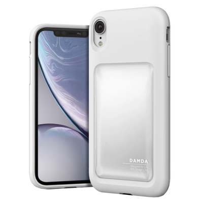 Чехол VRS Design Damda High Pro Shield для iPhone XR White Edition