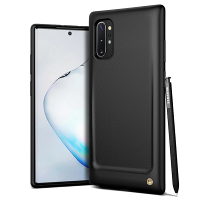 Чехол VRS Design Damda Single Fit для Galaxy Note 10 Plus Чёрный