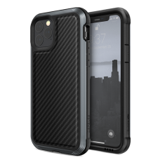 Чехол X-Doria Defense Lux для iPhone 11 Pro Чёрный карбон