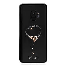 Чехол с Swarovski Kingxbar Wish для Galaxy S9 Чёрный