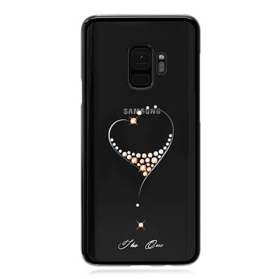 Чехол с Swarovski Kingxbar Wish для Galaxy S9 Чёрный