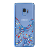 Чехол с Swarovski Kingxbar Flying для Galaxy S9 Синий