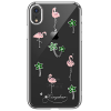 Чехол Kingxbar Tropical для iPhone XR Flamingo