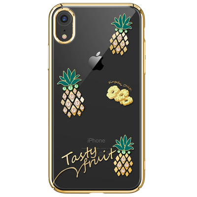 Чехол Kingxbar Tropical для iPhone XR Pineapple