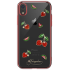 Чехол Kingxbar Tropical для iPhone XR Strawberry