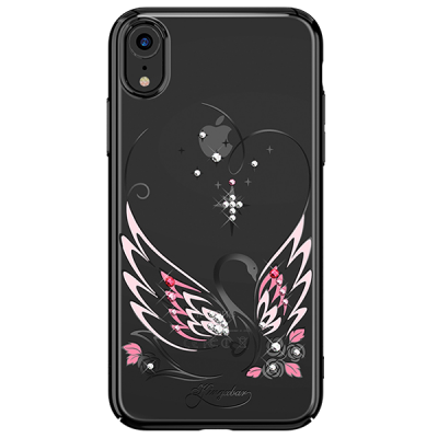 Чехол Kingxbar Swan для iPhone XR Black Frame