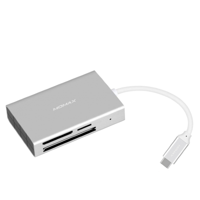 Картридер Momax OneLink Type-C Silver