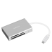 Картридер Momax OneLink Type-C Silver