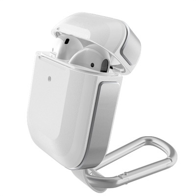 Кейс X-Doria Defense Trek для AirPods Серебро
