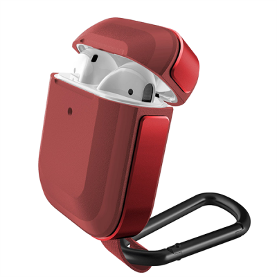 Кейс X-Doria Defense Trek для AirPods Красный