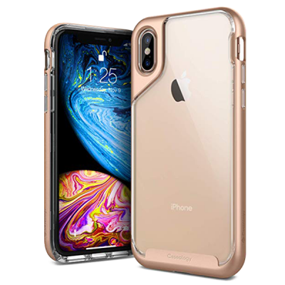 Чехол Caseology Skyfall для iPhone XS Золото