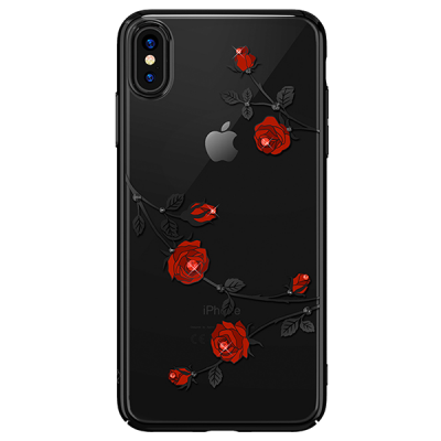 Чехол Kingxbar Blossom для iPhone Xs Max Rose