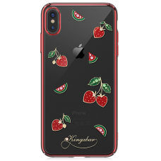 Чехол Kingxbar Tropical для iPhone Xs Max Strawberry