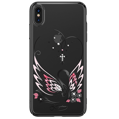 Чехол Kingxbar Swan для iPhone Xs Max Black Frame