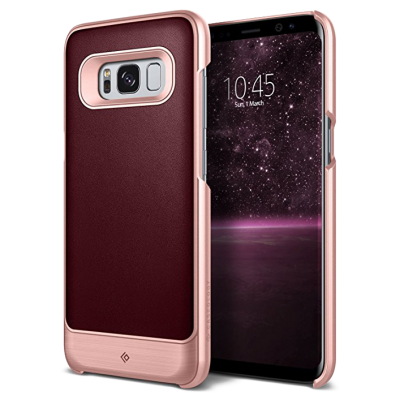 Чехол Caseology Fairmont для Galaxy S8 Plus Cherry Oak