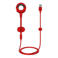 Кабель-держатель Baseus Car Mount USB Cable Lightning to USB Red