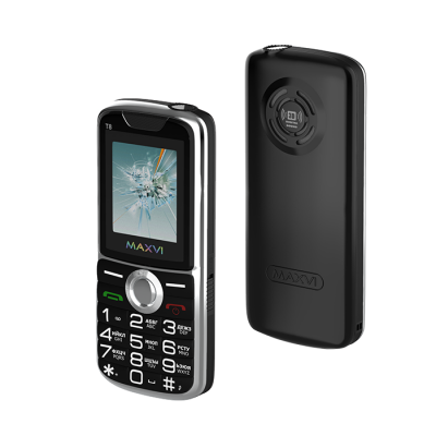 Телефон Maxvi T8 Black