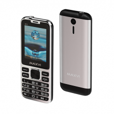 Телефон Maxvi X11 Metallic Silver