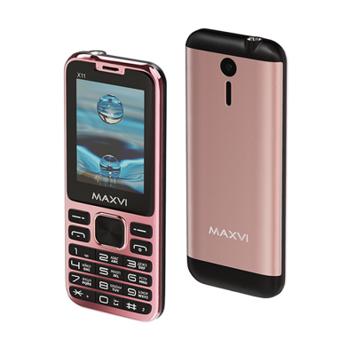 Телефон Maxvi X11 Rose Gold