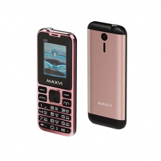 Телефон Maxvi X12 Rose Gold