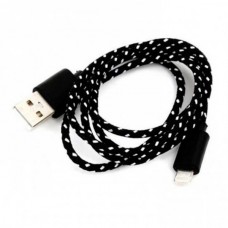 Кабель USB Smartbuy 8-pin Lightning нейлон 1.2 м (iK-512n black)