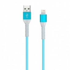 Кабель USB Smartbuy 8-pin Lightning Flow 3D (iK-512FLbox blue)