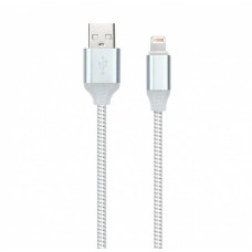 Кабель USB Smartbuy 8-pin Lightning с индикацией 1m (iK-512ssbox white)