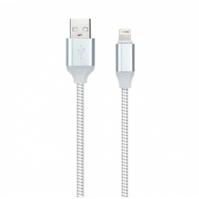 Кабель USB Smartbuy 8-pin Lightning с индикацией 1m (iK-512ssbox white)