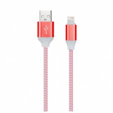Кабель USB Smartbuy 8-pin Lightning с индикацией 1m (iK-512ssbox red)