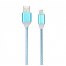 Кабель USB Smartbuy 8-pin Lightning с индикацией 1m (iK-512ssbox blue)