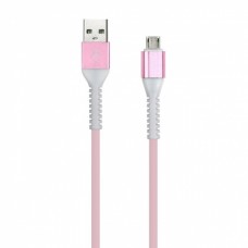 Кабель USB Smartbuy Micro-USB Flow 3D 1m (iK-12FLbox rose)