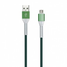 Кабель USB Smartbuy Micro-USB Flow 3D 1m (iK-12FLbox green)