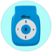 Плеер MP3 Ritmix RF-1015 синий