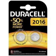 Элемент питания (батарейка/таблетка) Duracell CR2016 [литиевая, DL2016, 2016, 3 В]