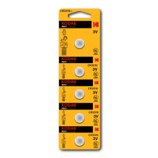 Элемент питания (батарейка/таблетка) KODAK CR2016 [литиевая, DL2016, 2016, 3 В]
