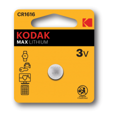 Элемент питания (батарейка/таблетка) KODAK CR1616 [литиевая, DL1616, 1616, 3 В]