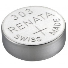 Элемент питания (батарейка/таблетка) Renata 303 [оксид-серебряная, SR44SW, 1.55 В]