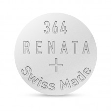Элемент питания (батарейка/таблетка) Renata 364 [оксид-серебряная, SR621SW, SR60, 1.55 В]