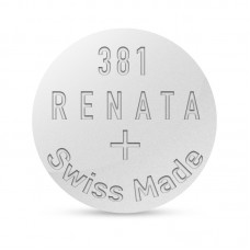 Элемент питания (батарейка/таблетка) Renata 381 [оксид-серебряная, SR1120SW, SR55, 1.55 В]
