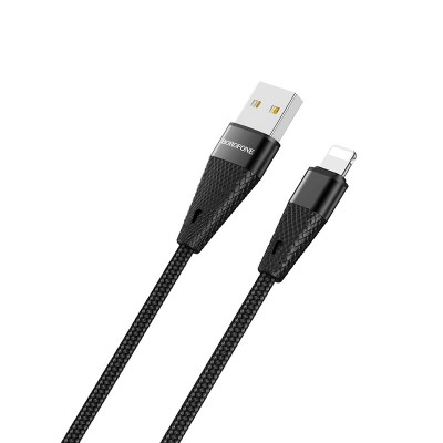 Кабель Borofone BU10 Apple Lightning 1.2 м