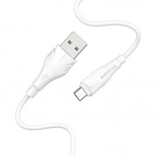 Кабель Borofone BX18 Micro-USB 3 м белый