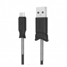 Кабель HOCO Micro-USB X24 BLK 1м