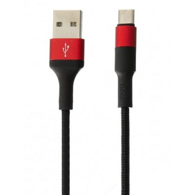 Кабель HOCO Micro-USB X26 BL/RED 1м
