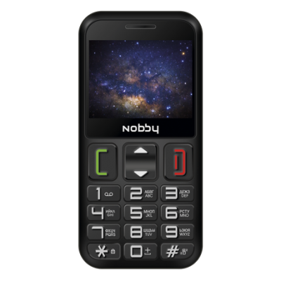 Телефон Nobby 240B черный