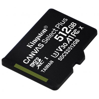 Карта памяти 512GB Kingston Canvas Select Plus Class 10 (SDCS2/512GBSP)