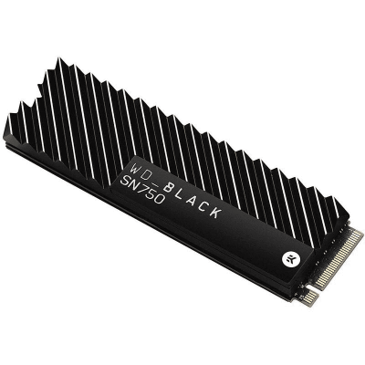 Твердотельный диск 1TB Western Digital SN750 Black, M.2, PCI-Ex4 (WDS100T3XHC)