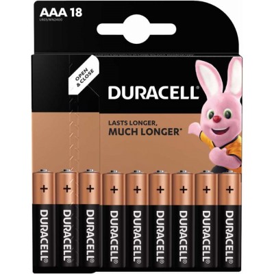 Элемент питания AAA Duracell LR03 BL18 BASIC (Б0014449)